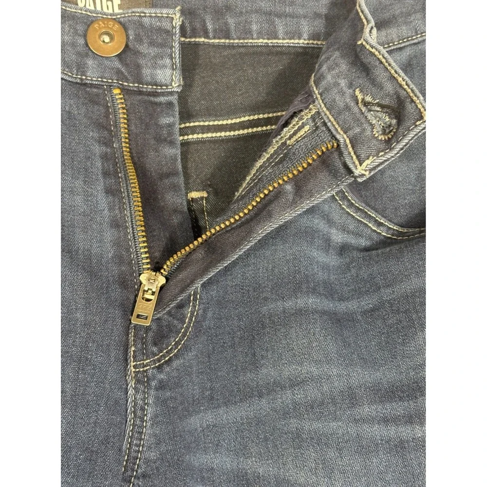 Paige Federal Slim Straight Leg Jeans Mens 30 Dark Wash Indigo W8249